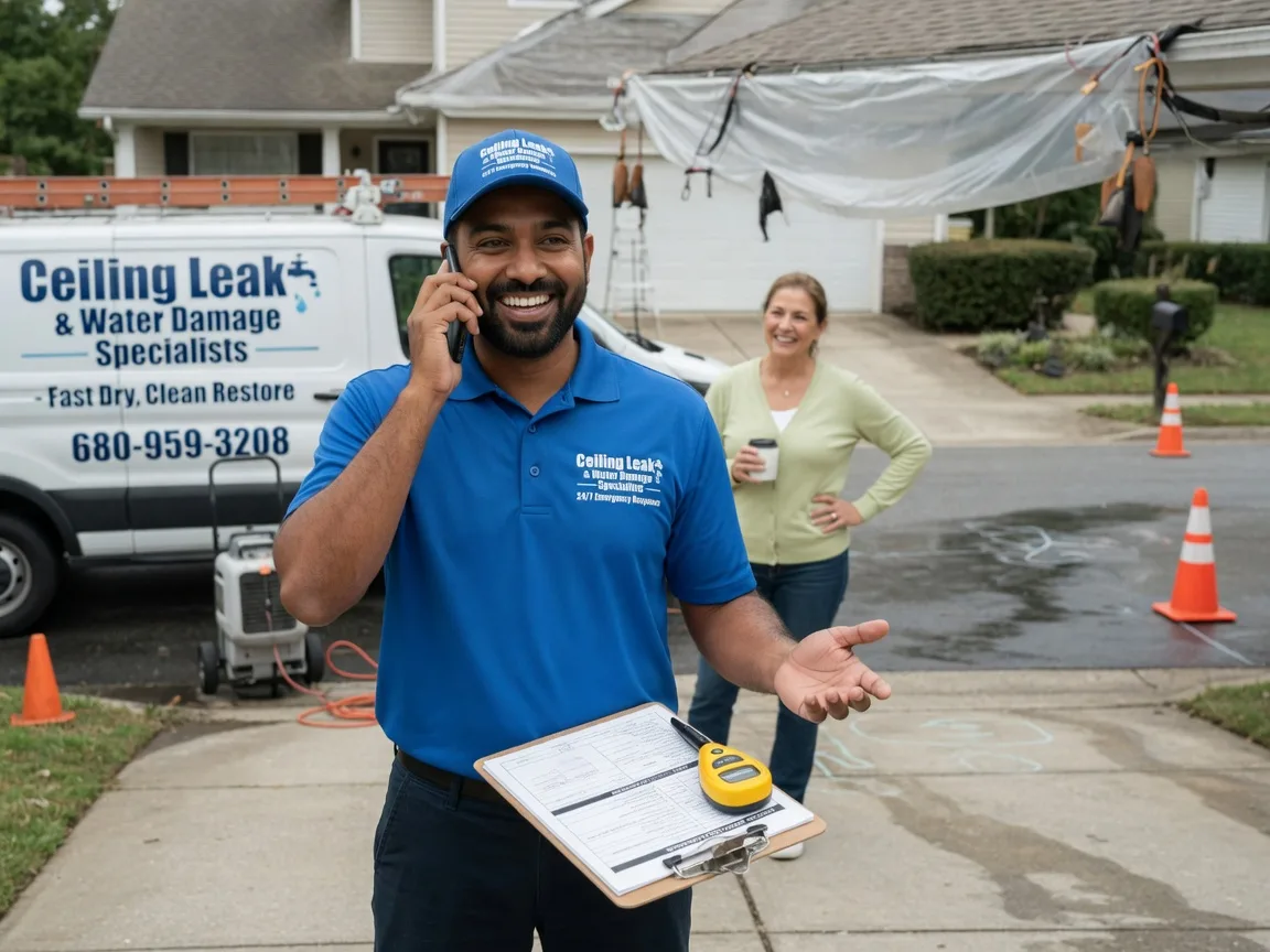 Ceiling Leak Cleanup La Madera, NM FAQs